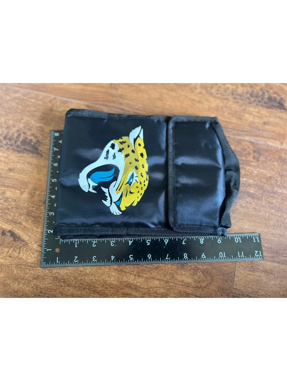 Black Insulated Lunch Bag with Jacksonville Jaguars Logo